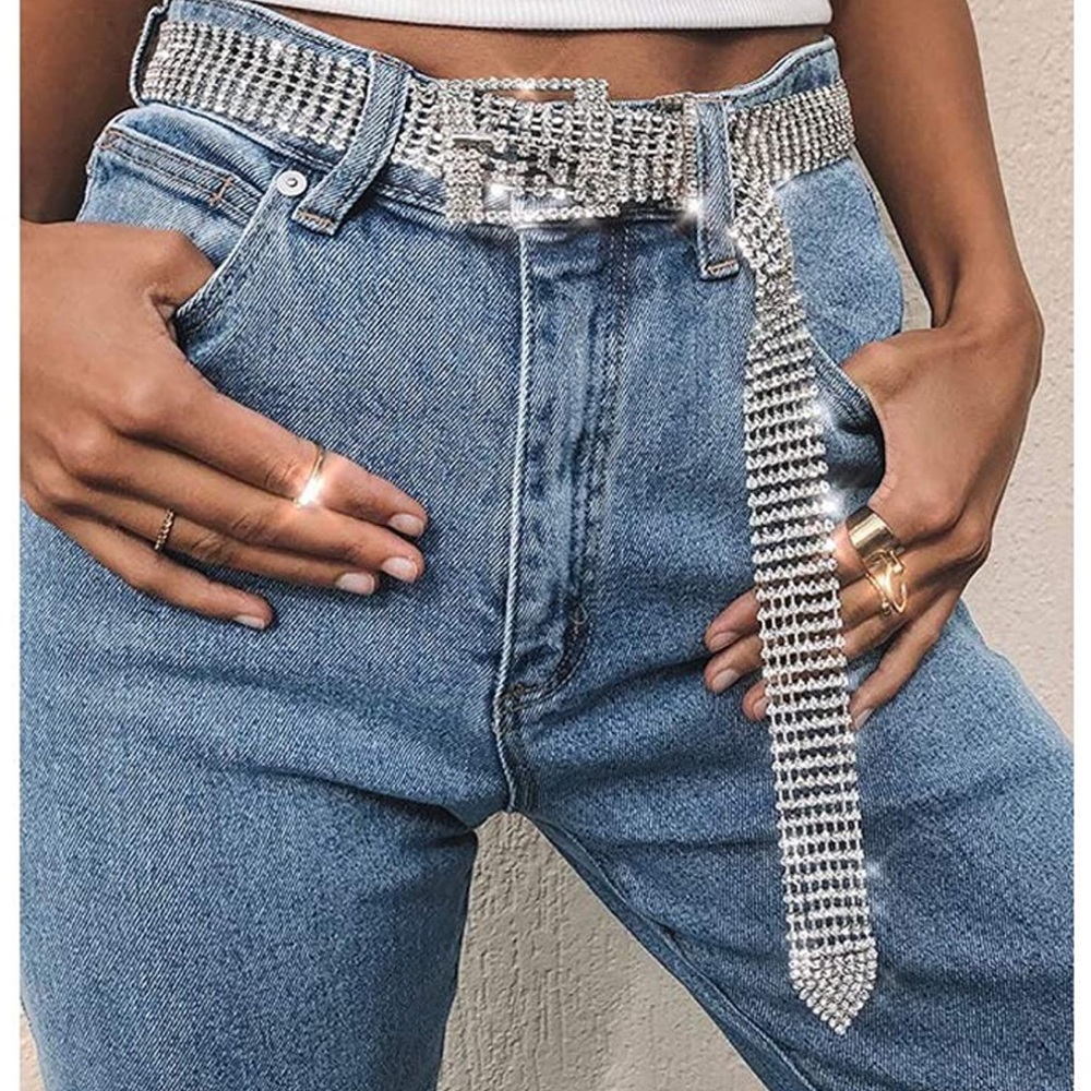 Rhinestone Belt